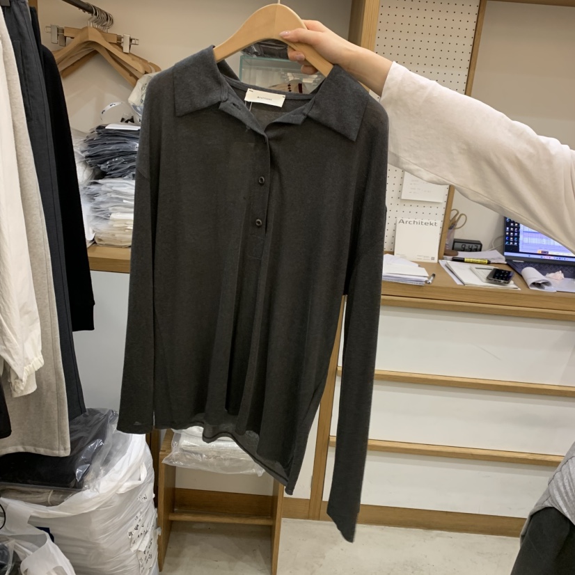 ARCHITEKT韓國直郵女士新品人氣職業真品休閑推薦長袖T恤ARCHITEKT長袖T恤圖色2