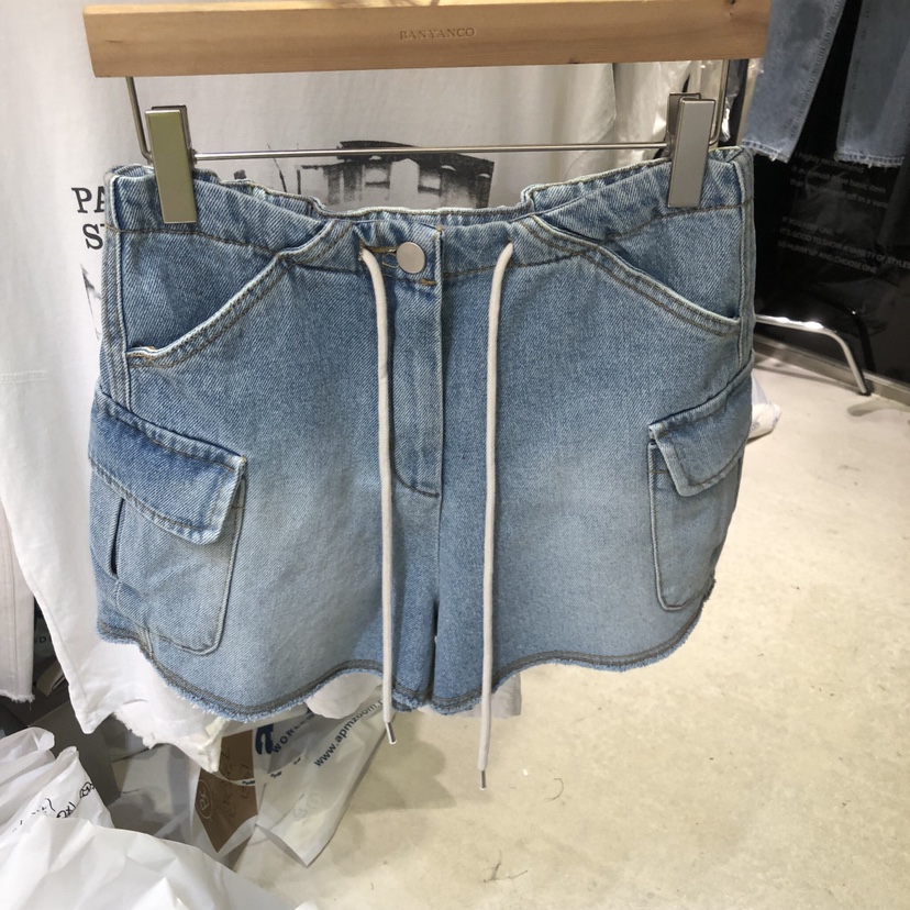 BANY ANCO東大門實拍女裝新品26春夏真品職業熱賣短褲工裝BANY ANCO短褲圖色1