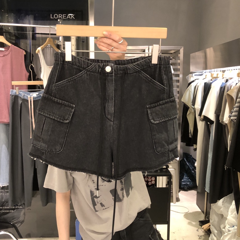 BANY ANCO東大門實拍女裝新品26春夏真品職業熱賣短褲工裝BANY ANCO短褲圖色2