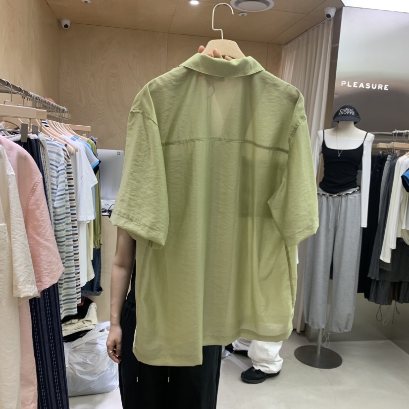 PLEASURE東大門直郵女士新品熱賣職業人氣26春夏襯衫蕾絲衫PLEASURE襯衫/蕾絲衫