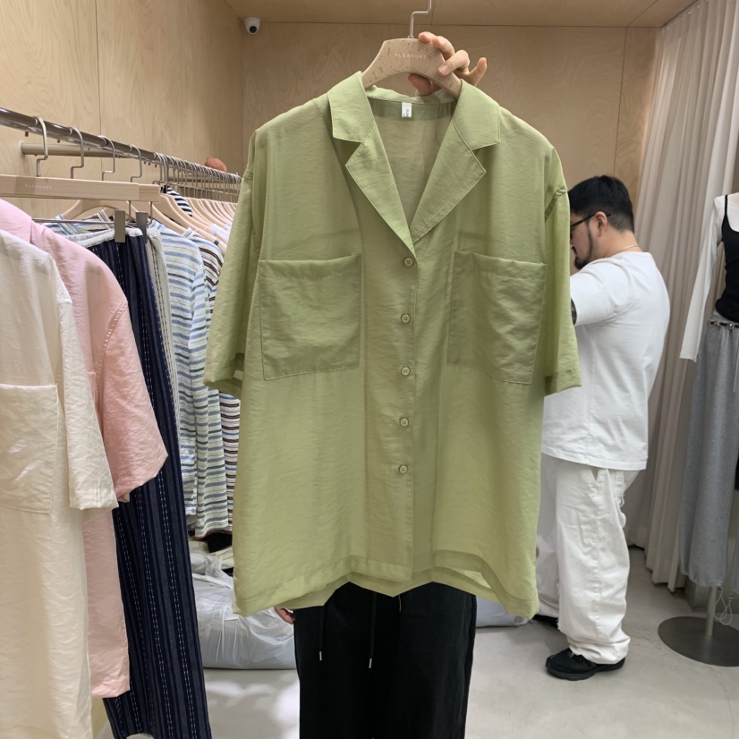 PLEASURE東大門直郵女士新品熱賣職業人氣26春夏襯衫蕾絲衫PLEASURE襯衫/蕾絲衫圖色1