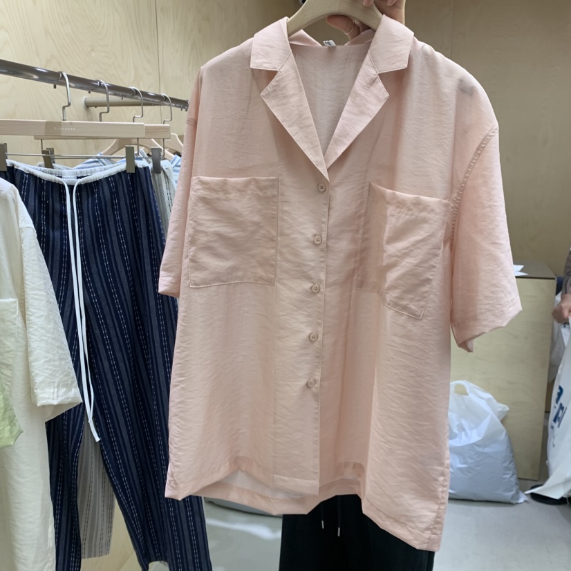 PLEASURE東大門直郵女士新品熱賣職業人氣26春夏襯衫蕾絲衫PLEASURE襯衫/蕾絲衫圖色3