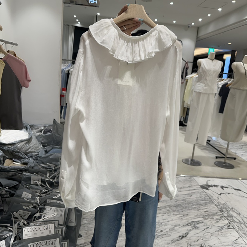 CONNAUGHT/DAILYJUD韓國直郵女士新款26春夏熱賣襯衫蕾絲衫CONNAUGHT/DAILYJUD襯衫/蕾絲衫