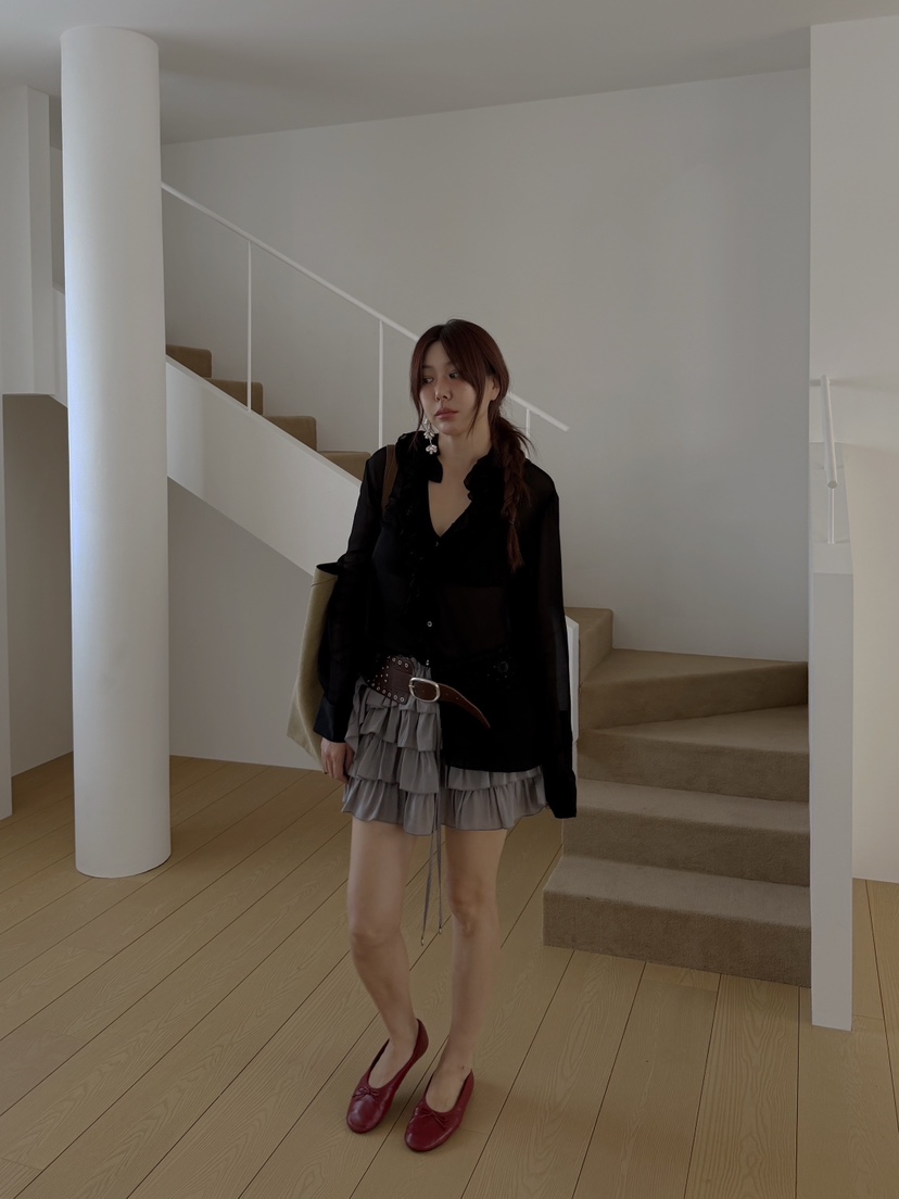 CONNAUGHT/DAILYJUD韓國直郵女士新款26春夏熱賣襯衫蕾絲衫CONNAUGHT/DAILYJUD襯衫/蕾絲衫