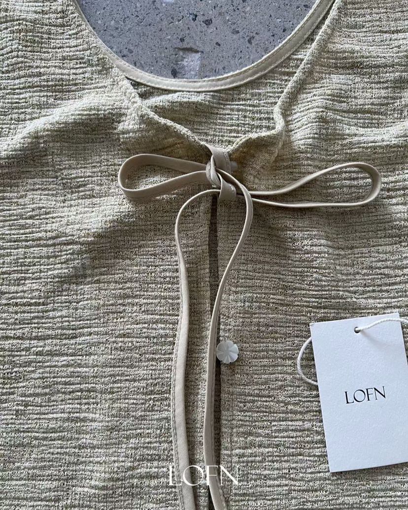 LOFN韓國直郵女士新品人氣職業推薦熱賣休閑時尚26春夏馬甲LOFN馬甲