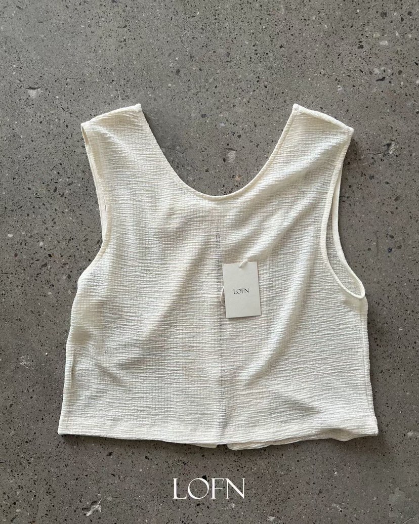 LOFN韓國直郵女士新品人氣職業推薦熱賣休閑時尚26春夏馬甲LOFN馬甲