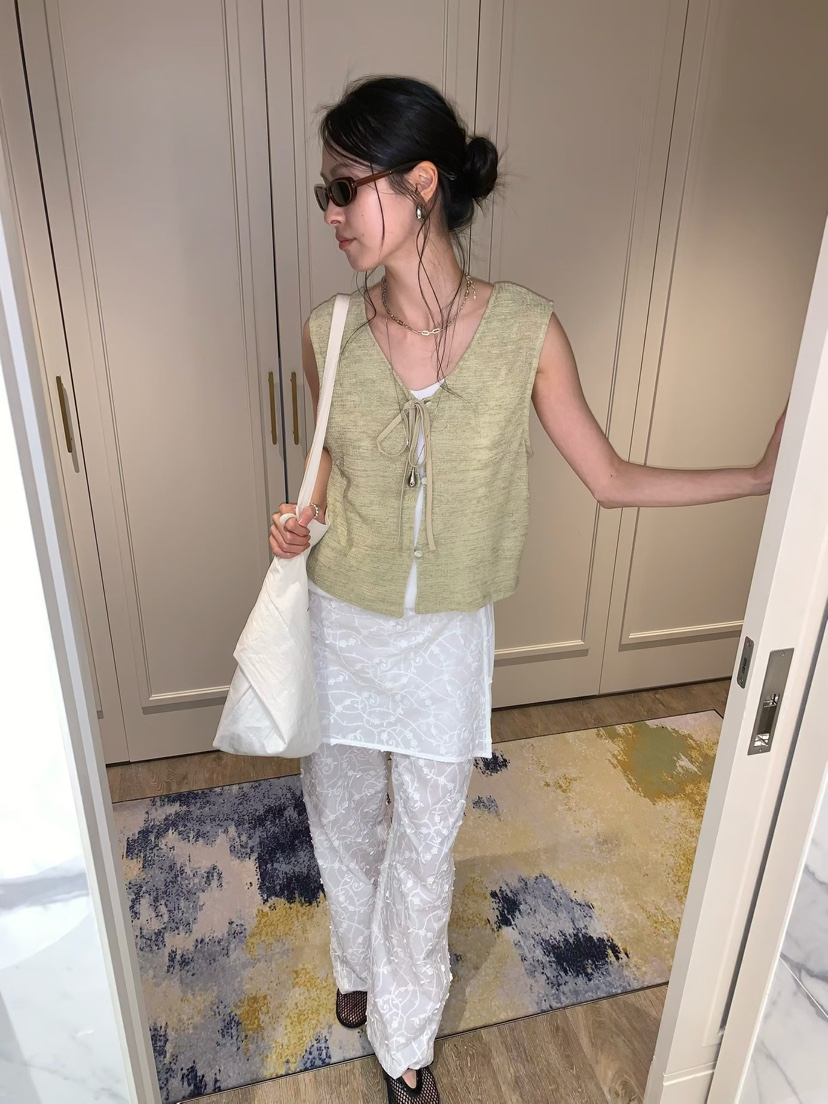 LOFN韓國直郵女士新品人氣職業推薦熱賣休閑時尚26春夏馬甲LOFN馬甲