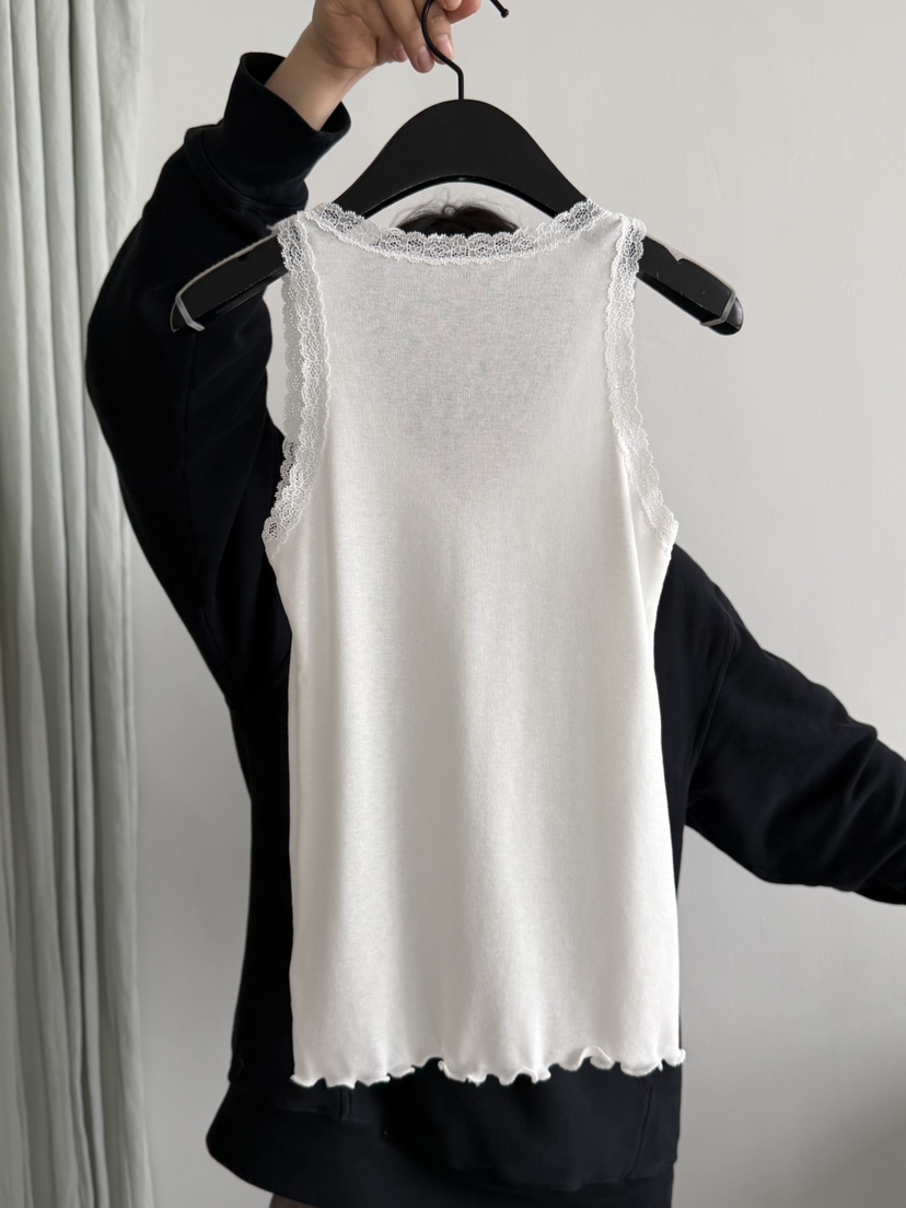 ARKIE/TAF韓國東大門代購女裝新品推薦人氣吊帶背心V領蕾絲ARKIE/TAF吊帶/背心