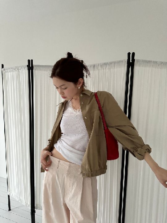 MARE韓國東大門直郵女裝新品職業推薦時尚人氣熱賣夾克褶裥MARE夾克