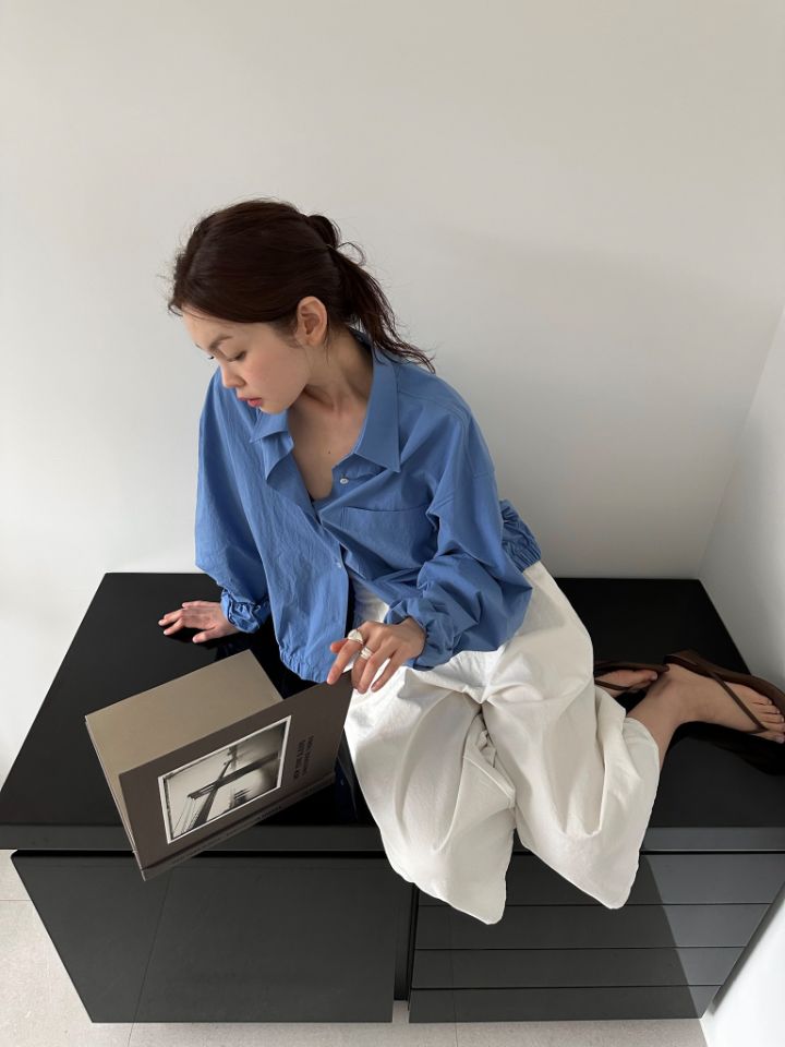 MARE韓國東大門直郵女裝新品職業推薦時尚人氣熱賣夾克褶裥MARE夾克