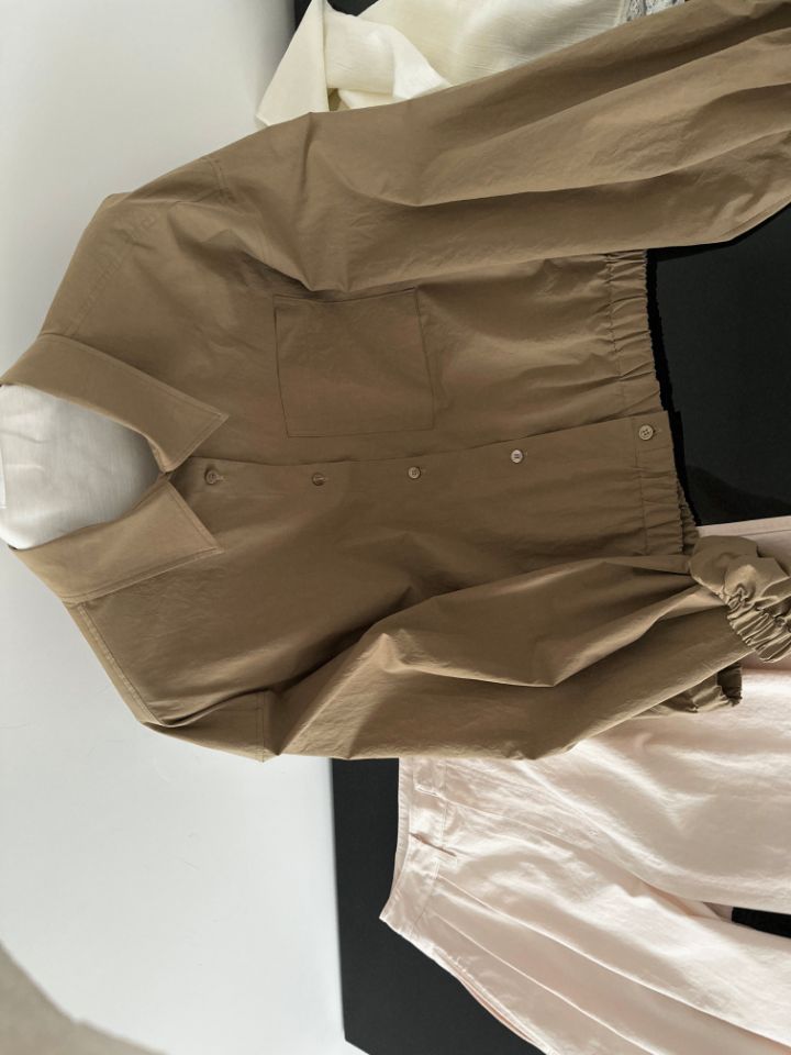 MARE韓國東大門直郵女裝新品職業推薦時尚人氣熱賣夾克褶裥MARE夾克