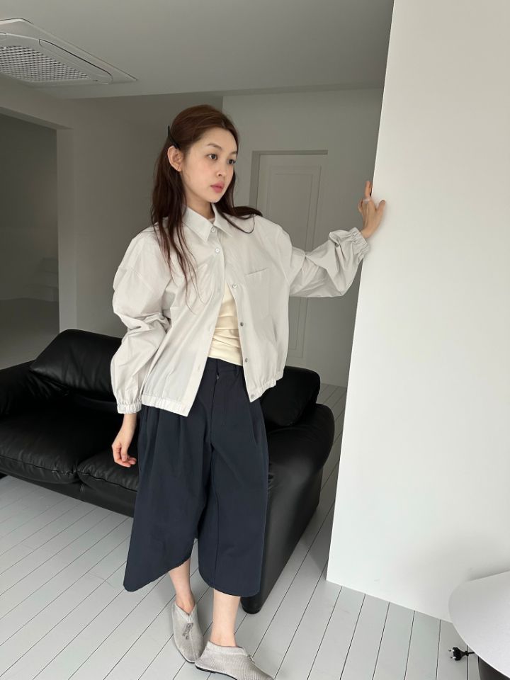 MARE韓國東大門直郵女裝新品職業推薦時尚人氣熱賣夾克褶裥MARE夾克