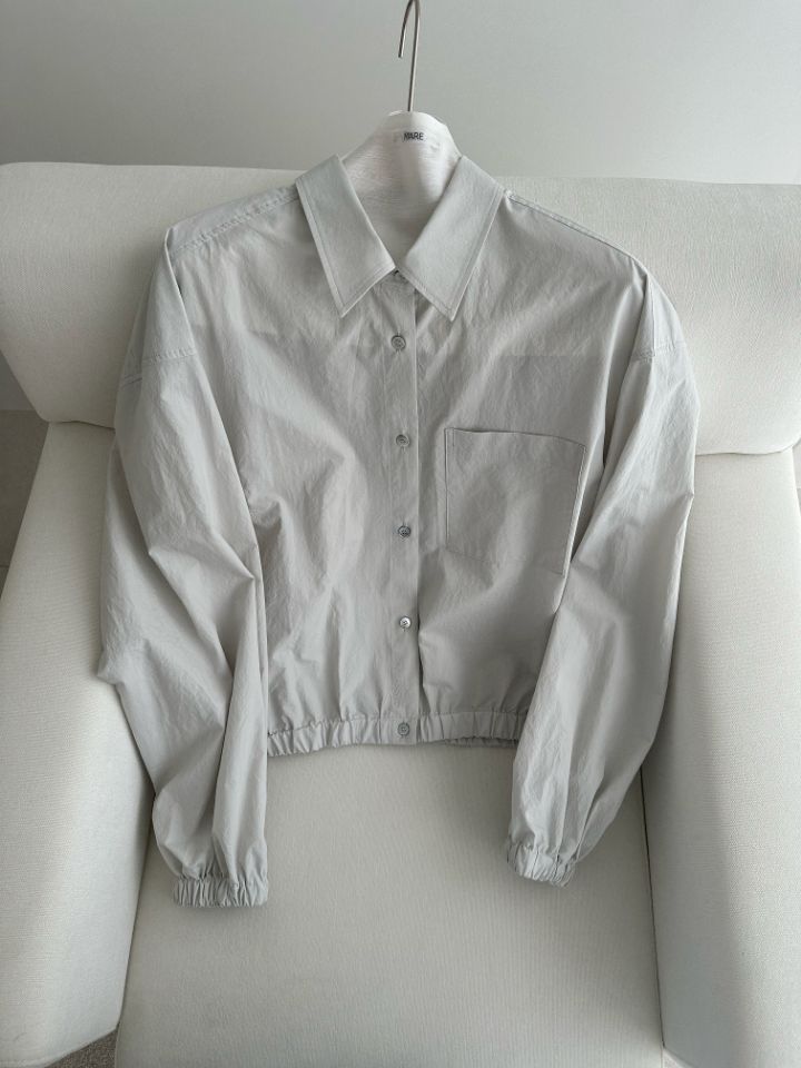 MARE韓國東大門直郵女裝新品職業推薦時尚人氣熱賣夾克褶裥MARE夾克圖色2