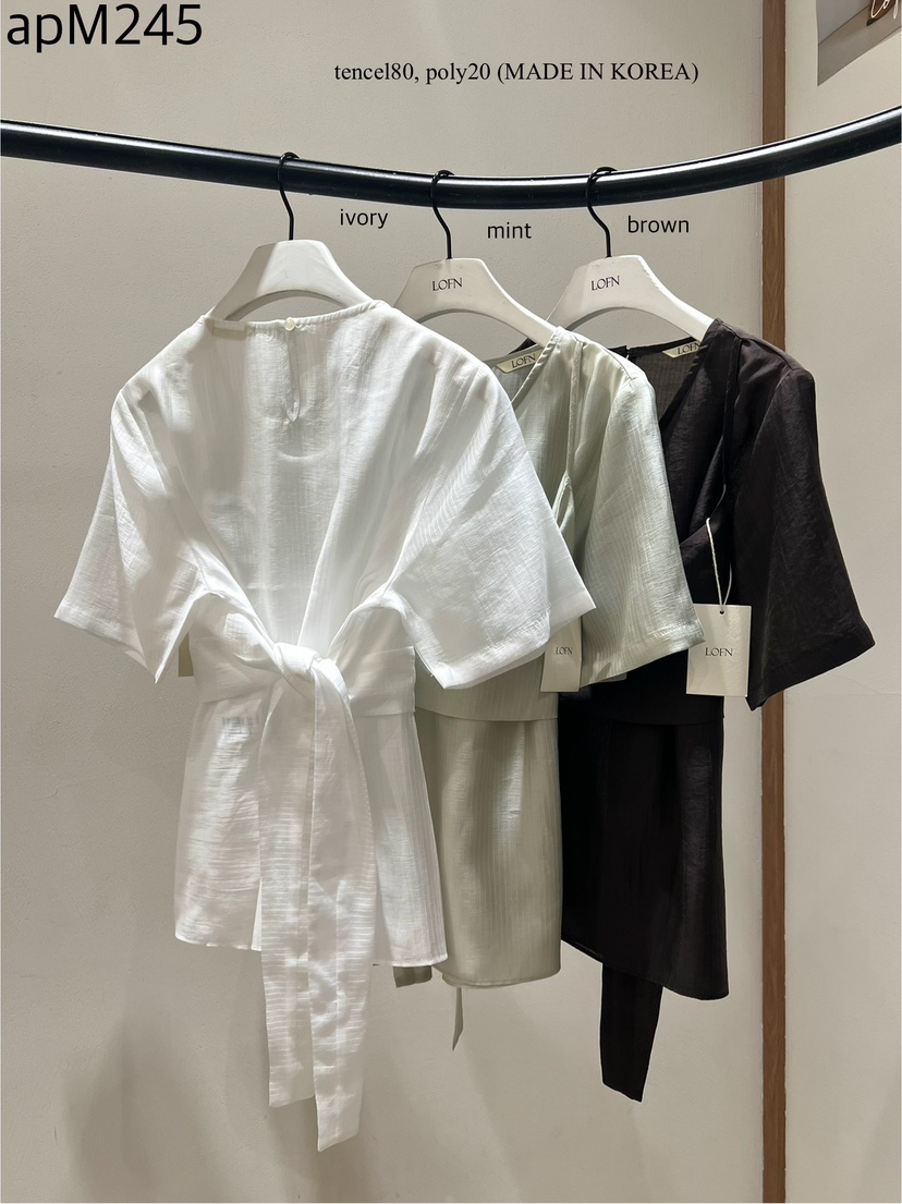 LOFN韓國代購女裝新品休閑人氣時尚26春夏職業襯衫蕾絲衫LOFN襯衫/蕾絲衫