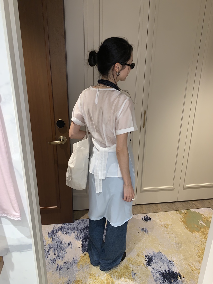 LOFN韓國代購女裝新品休閑人氣時尚26春夏職業襯衫蕾絲衫LOFN襯衫/蕾絲衫