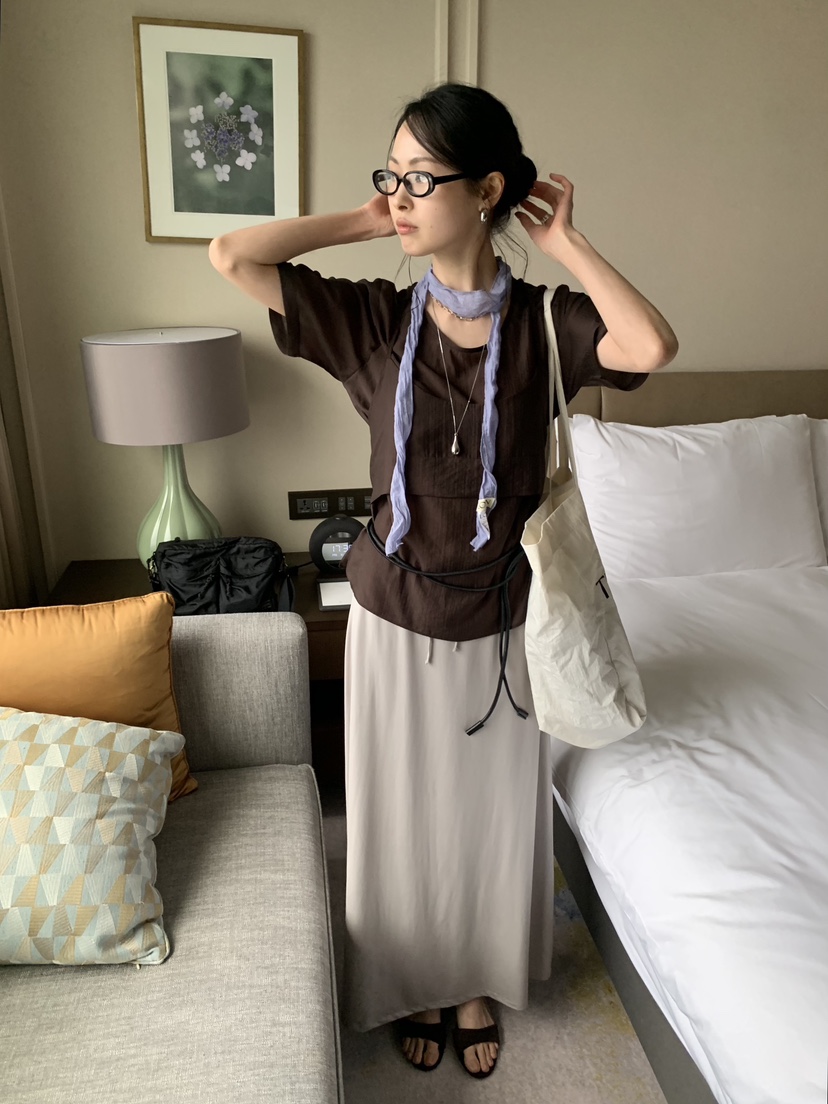 LOFN韓國代購女裝新品休閑人氣時尚26春夏職業襯衫蕾絲衫LOFN襯衫/蕾絲衫