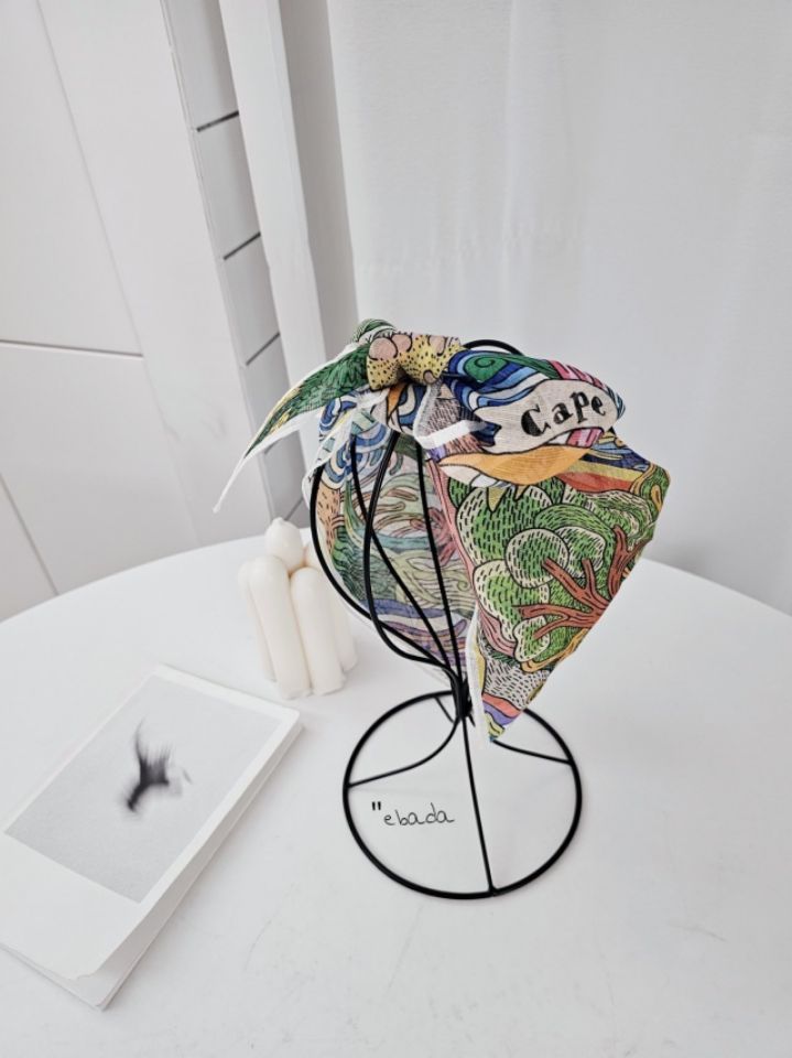 EBADA韓國直郵女士新款人氣休閑時尚推薦圍巾披肩絲綢亞麻EBADA圍巾/披肩