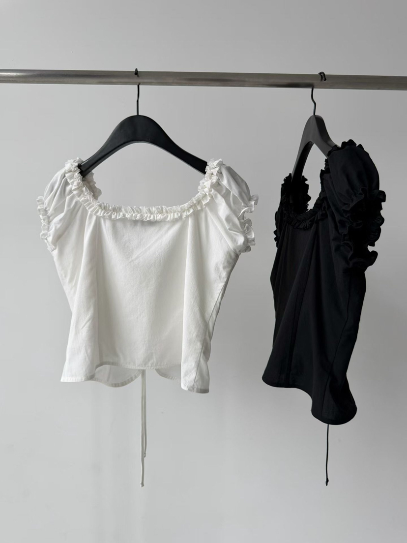 ARKIE/TAF韓國東大門直郵女裝新品26春夏人氣襯衫蕾絲衫ARKIE/TAF襯衫/蕾絲衫