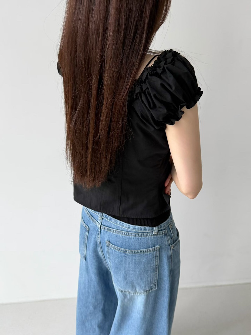 ARKIE/TAF韓國東大門直郵女裝新品26春夏人氣襯衫蕾絲衫ARKIE/TAF襯衫/蕾絲衫