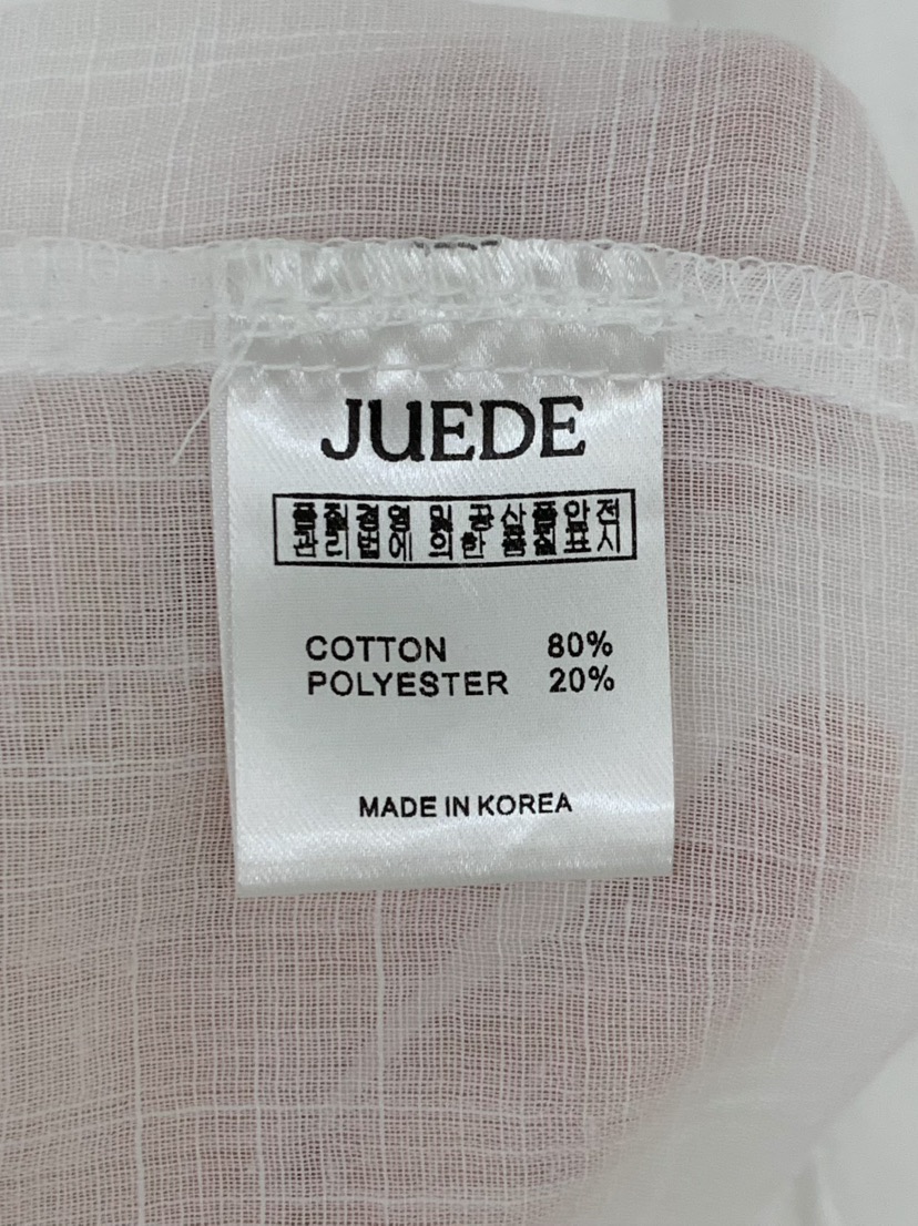 JUEDE韓國直郵女裝新款推薦襯衫蕾絲衫JUEDE襯衫/蕾絲衫