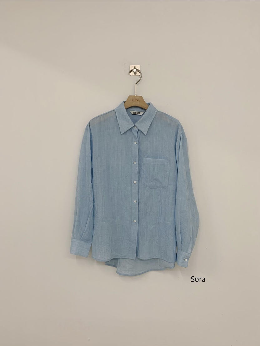 JUEDE韓國直郵女裝新款推薦襯衫蕾絲衫JUEDE襯衫/蕾絲衫圖色3