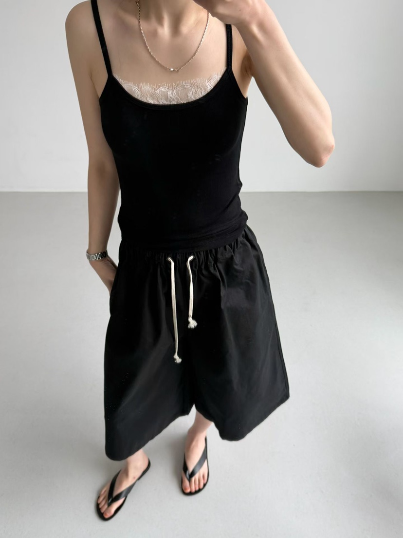 ARKIE/TAF韓國直郵女裝新品26春夏人氣吊帶背心蕾絲羅紋ARKIE/TAF吊帶/背心