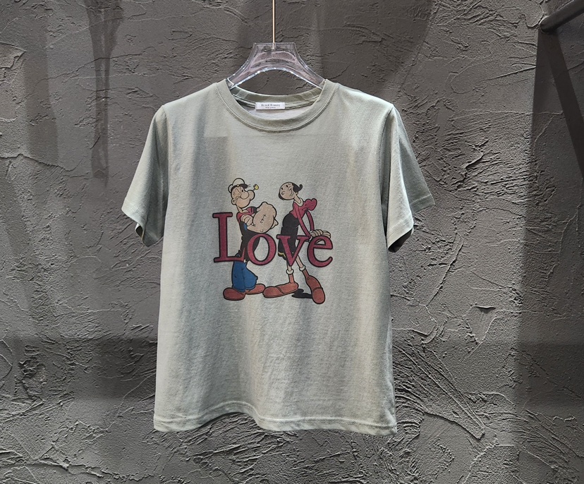 BLACK RIBBON-A韓國代購女士新款26春夏推薦時尚休閑T恤BLACK RIBBON-AT恤圖色1