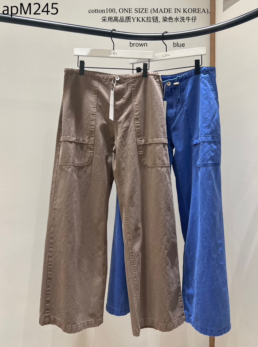 LOFN韓國東大門直郵女士新款職業推薦熱賣人氣26春夏休閑褲LOFN休閑褲