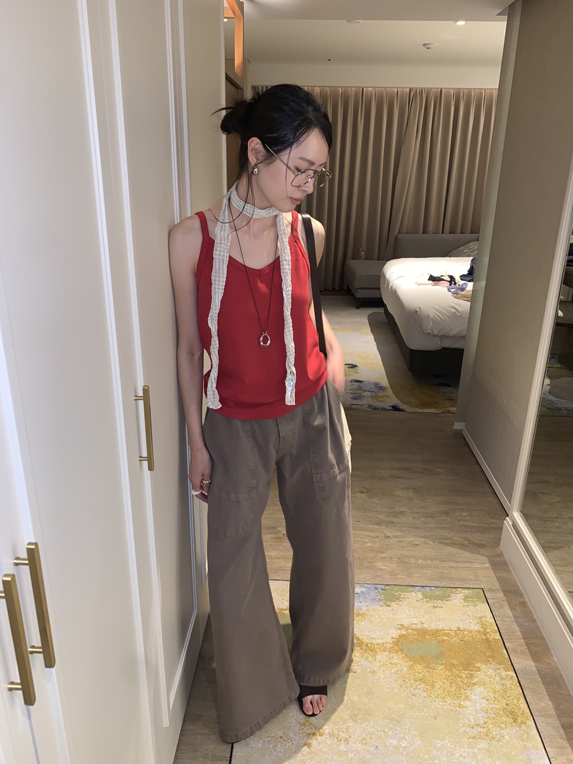 LOFN韓國東大門直郵女士新款職業推薦熱賣人氣26春夏休閑褲LOFN休閑褲