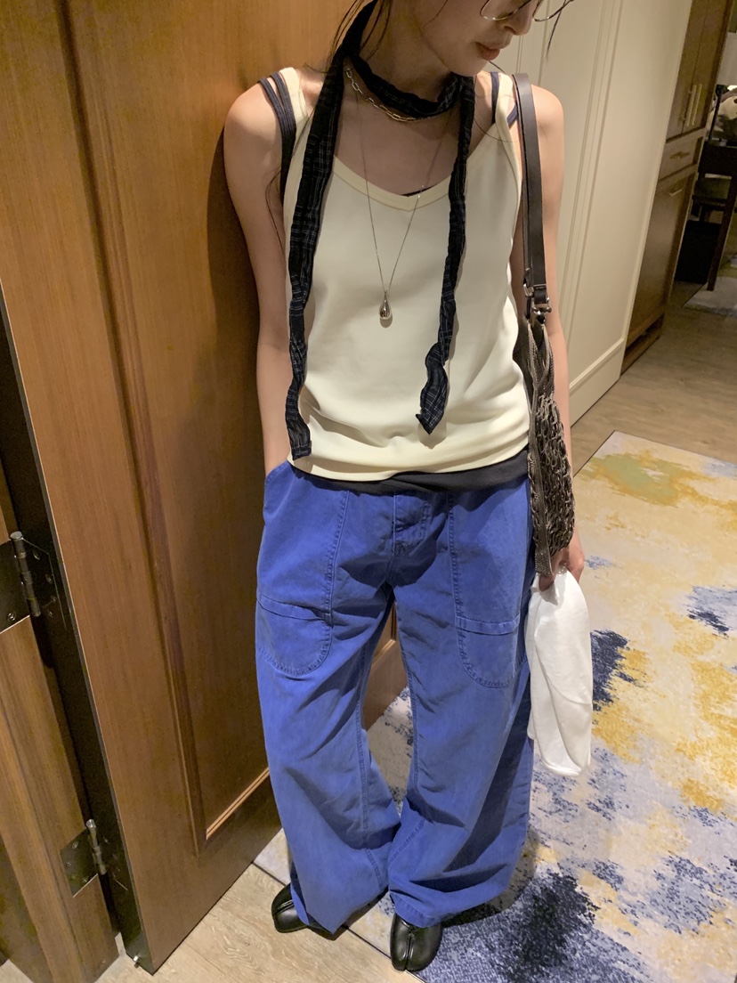 LOFN韓國直郵女士新款推薦時尚人氣熱賣26春夏職業吊帶背心LOFN吊帶/背心