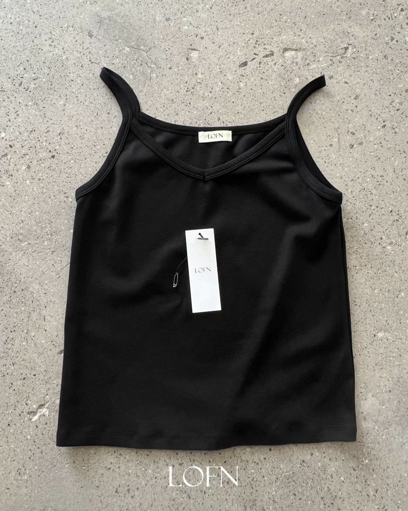 LOFN韓國直郵女士新款推薦時尚人氣熱賣26春夏職業吊帶背心LOFN吊帶/背心圖色4