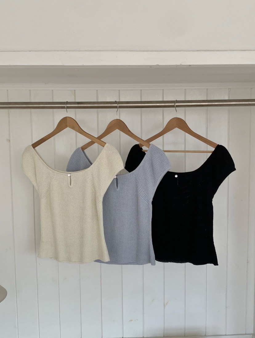 LA CREME韓國東大門代購女士新款26春夏推薦熱賣針織衫雙面LA CREME針織衫