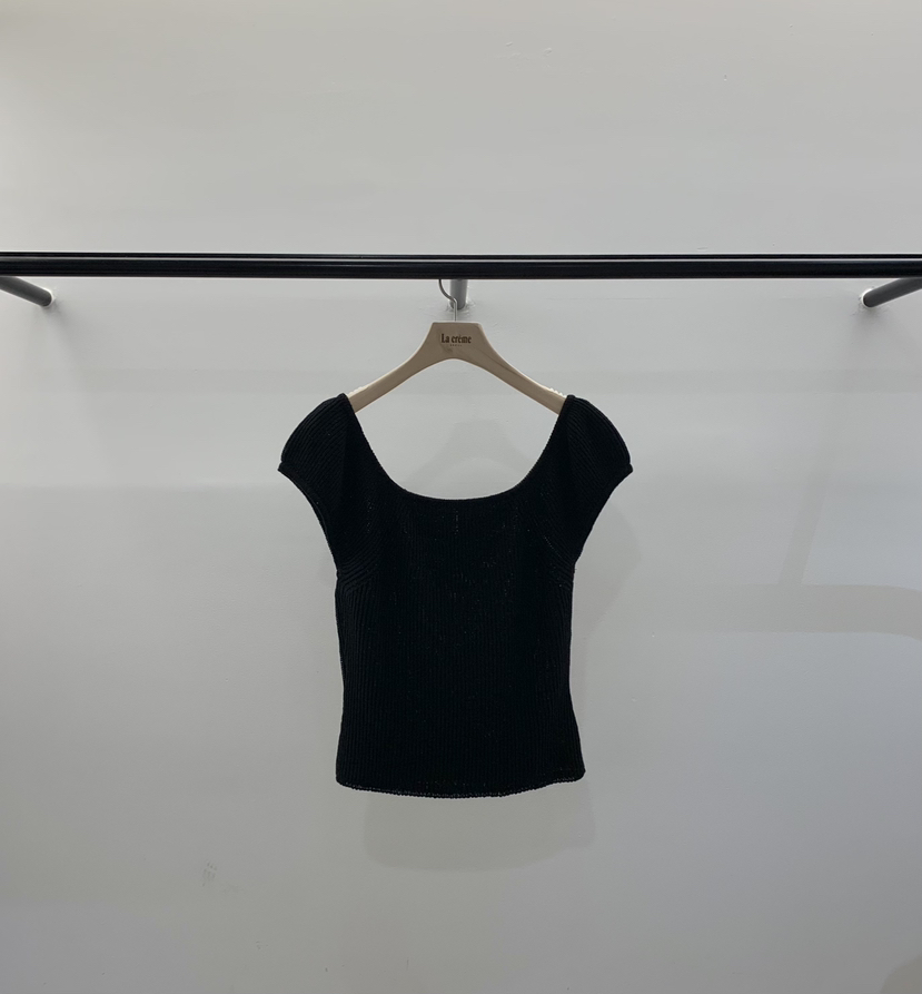 LA CREME韓國東大門代購女士新款26春夏推薦熱賣針織衫雙面LA CREME針織衫圖色3