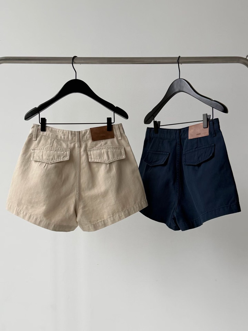 ARKIE/TAF韓國東大門直郵女士新品26春夏人氣短褲人字紋ARKIE/TAF短褲