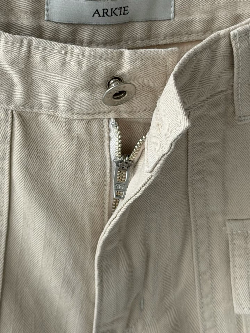 ARKIE/TAF韓國東大門直郵女士新品26春夏人氣短褲人字紋ARKIE/TAF短褲