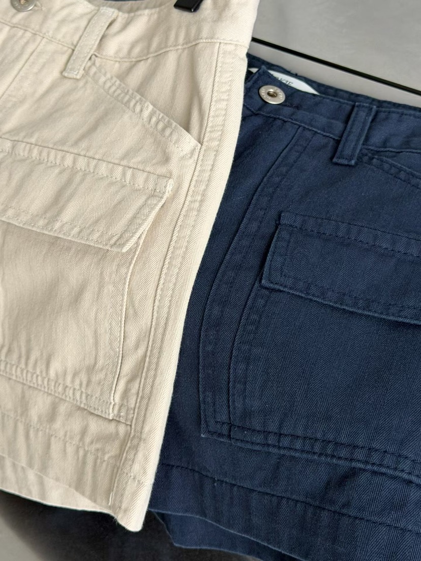 ARKIE/TAF韓國東大門直郵女士新品26春夏人氣短褲人字紋ARKIE/TAF短褲