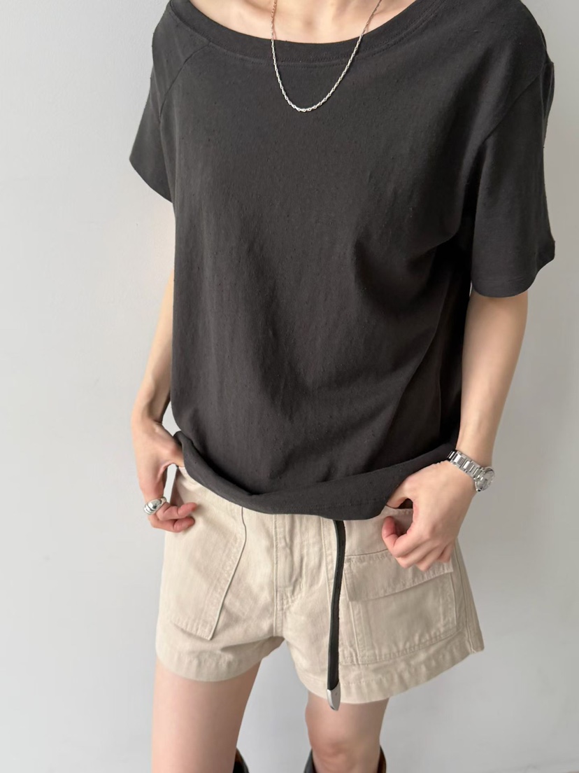 ARKIE/TAF韓國東大門直郵女士新品26春夏人氣短褲人字紋ARKIE/TAF短褲