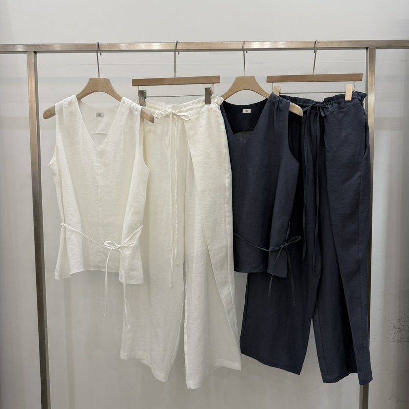 THE EYL韓國東大門直郵女裝新款推薦26春夏吊帶背心含腰繩THE EYL吊帶/背心