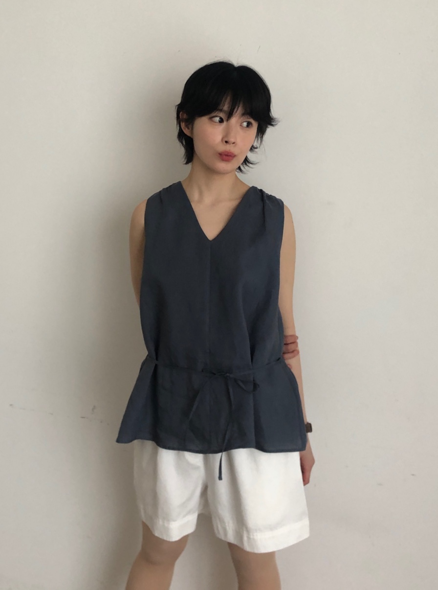 THE EYL韓國東大門直郵女裝新款推薦26春夏吊帶背心含腰繩THE EYL吊帶/背心