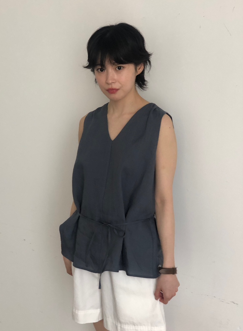 THE EYL韓國東大門直郵女裝新款推薦26春夏吊帶背心含腰繩THE EYL吊帶/背心