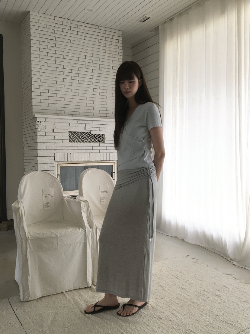 LEGACY韓國直郵女裝新款26春夏熱賣休閑人氣職業時尚長裙LEGACY長裙