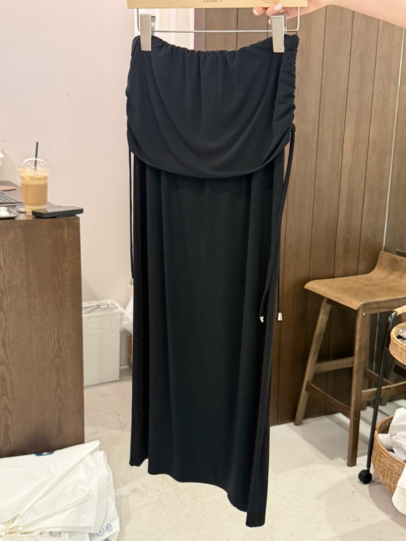 LEGACY韓國直郵女裝新款26春夏熱賣休閑人氣職業時尚長裙LEGACY長裙圖色2