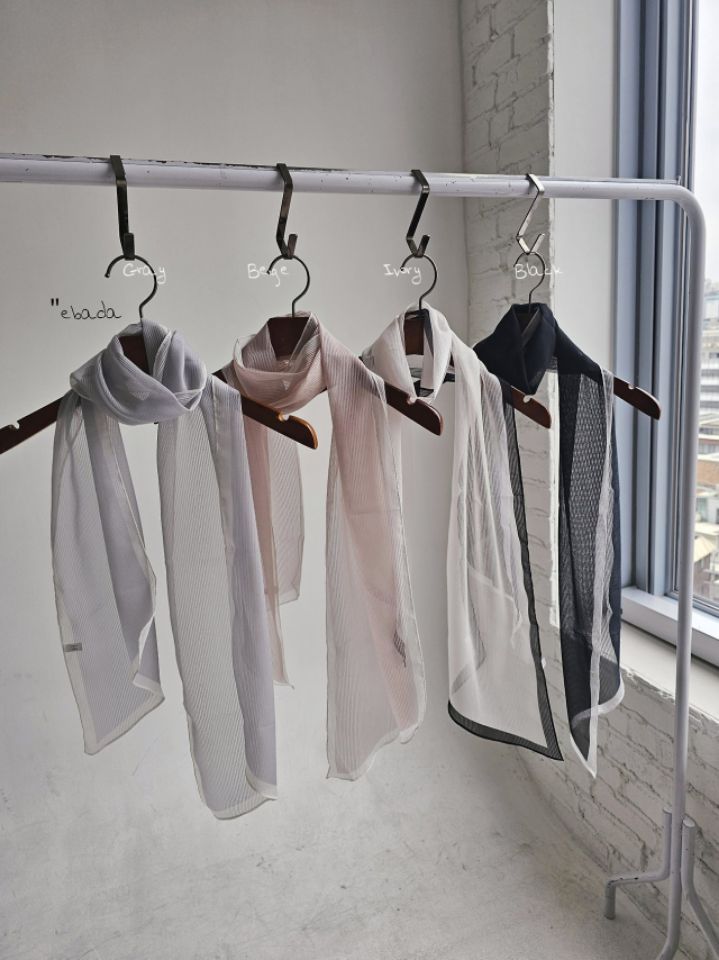 EBADA韓國東大門直郵女裝新品26春夏休閑人氣職業圍巾披肩EBADA圍巾/披肩