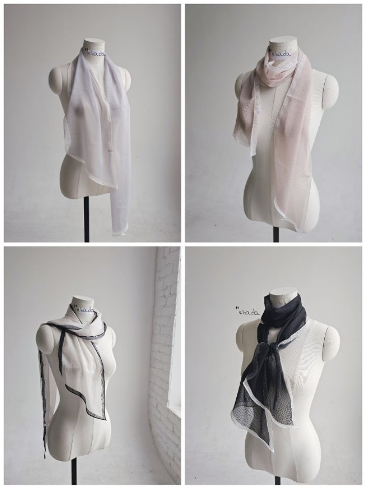 EBADA韓國東大門直郵女裝新品26春夏休閑人氣職業圍巾披肩EBADA圍巾/披肩