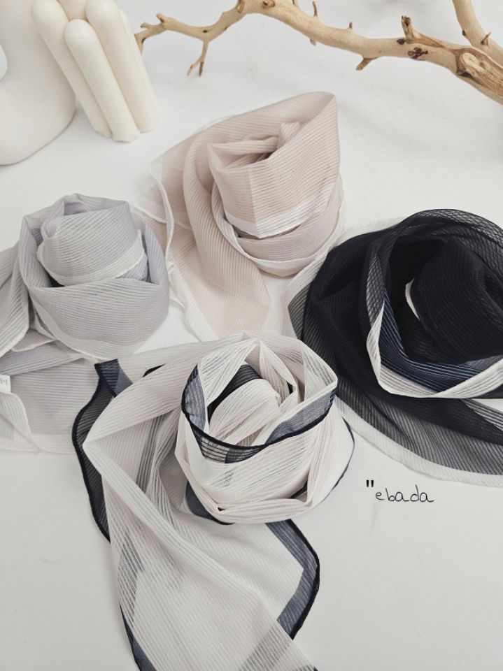 EBADA韓國東大門直郵女裝新品26春夏休閑人氣職業圍巾披肩EBADA圍巾/披肩