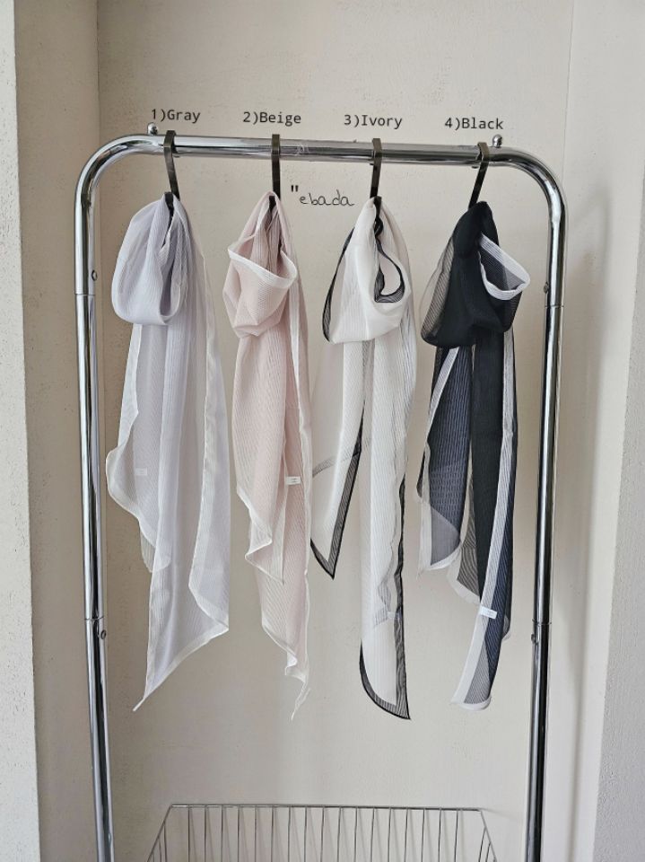 EBADA韓國東大門直郵女裝新品26春夏休閑人氣職業圍巾披肩EBADA圍巾/披肩