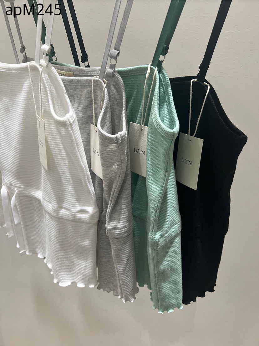 LOFN韓國代購女裝新款人氣26春夏休閑職業熱賣時尚吊帶背心LOFN吊帶/背心