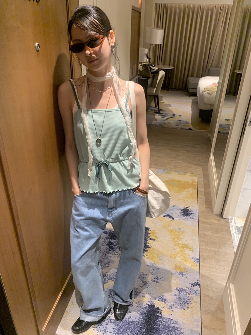 LOFN韓國代購女裝新款人氣26春夏休閑職業熱賣時尚吊帶背心LOFN吊帶/背心