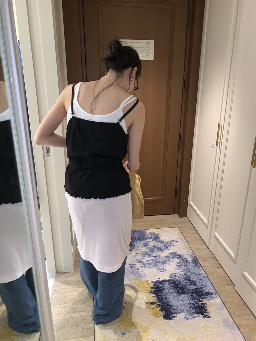 LOFN韓國代購女裝新款人氣26春夏休閑職業熱賣時尚吊帶背心LOFN吊帶/背心