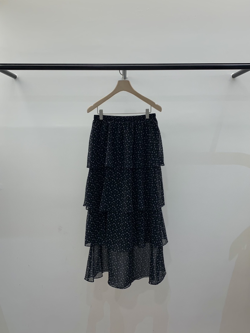 LA CREME韓國直郵實拍女裝新款熱賣26春夏推薦長裙花朵雪紡LA CREME長裙